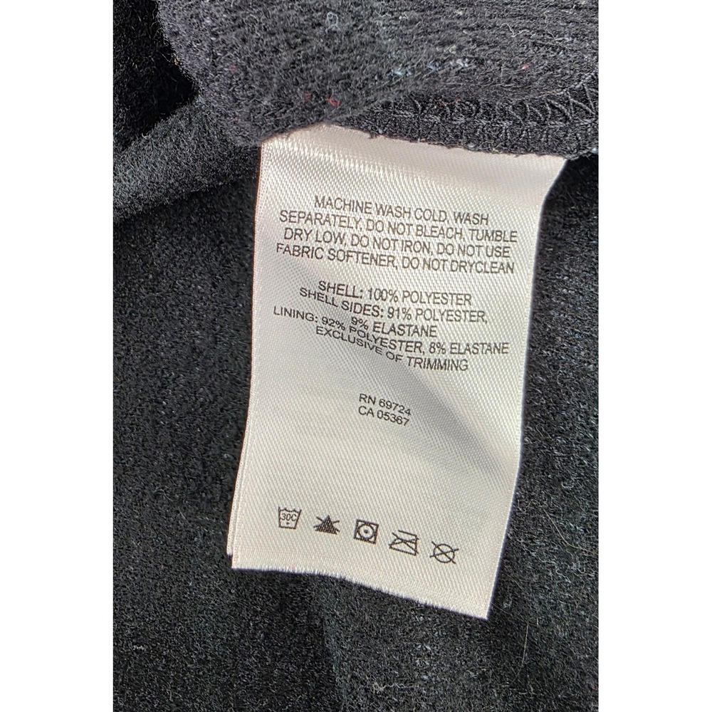 Columbia Women Size Large Blue Black Space Dye‎ Quarter Zip Pullover Fleece Top - Picture 8 of 8